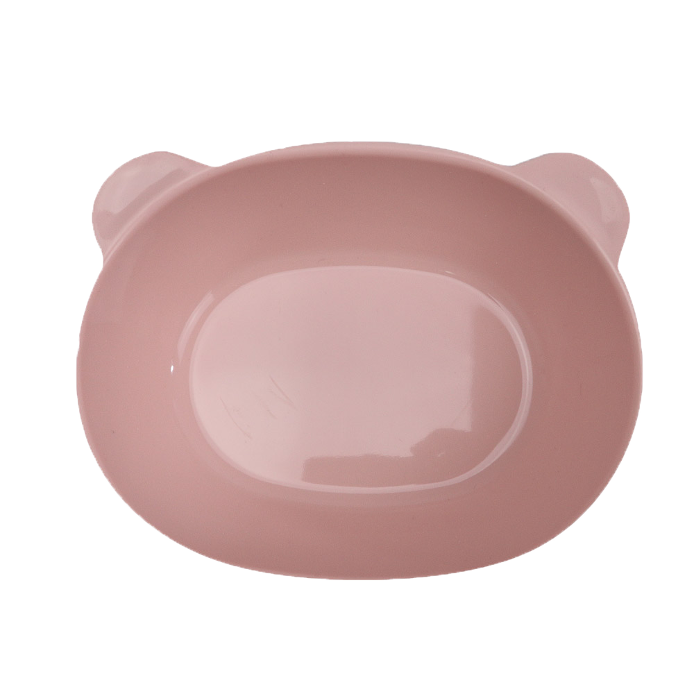 Korea Organic Factory Bear Platinum Silicone Food Plate