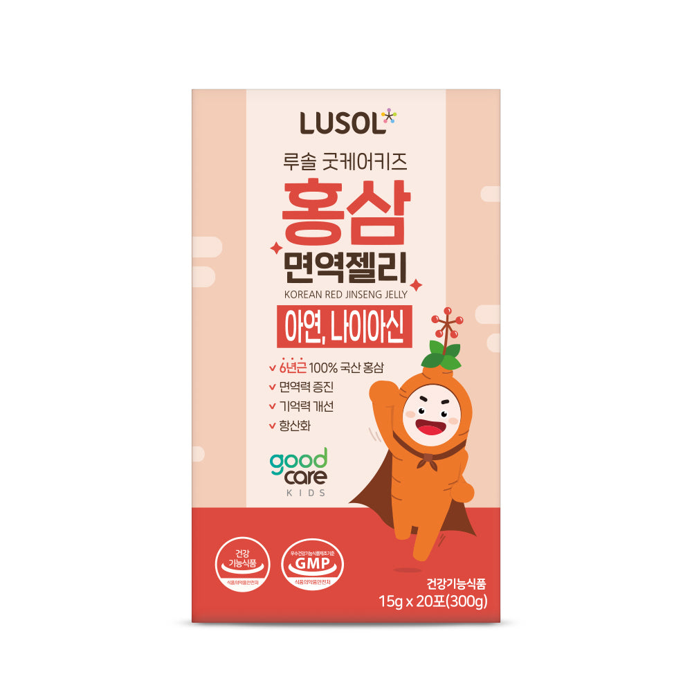 Lusol Red Ginseng Health Jelly Immunity Supplement