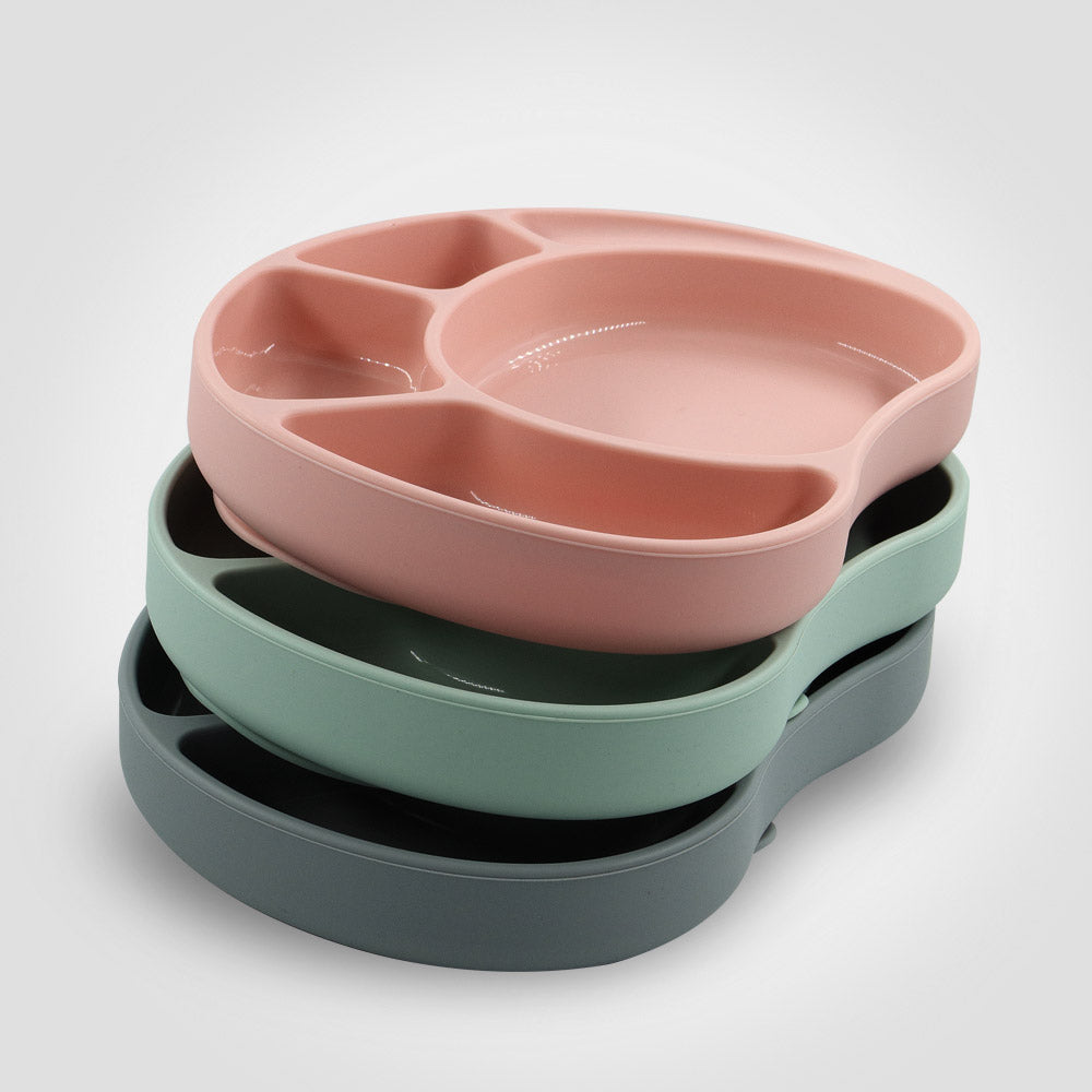 Organic Factory Korea Platinum Silicone Suction Food Tray