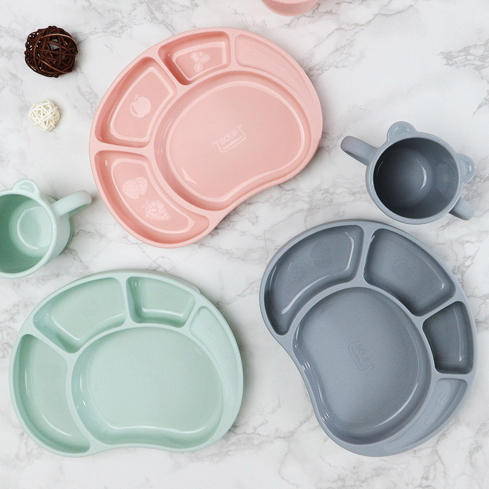 Organic Factory Korea Platinum Silicone Suction Food Tray